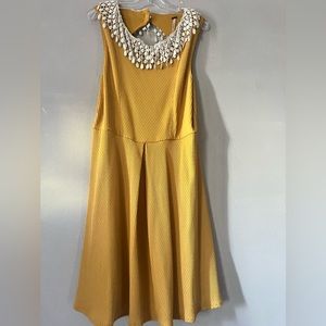 Free People Mustard Dress